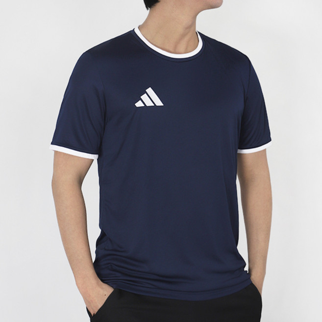 아디다스 엔트라다저지 클라이마쿨 남성 축구 저지티 슬림핏 기능성 반팔 티셔츠