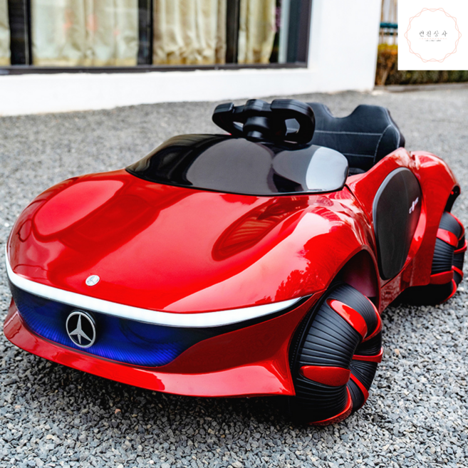 벤츠 어린이 전기차 전동차 키즈 아동용 장난감차 자동차완구 4륜, 전동, D, 1개