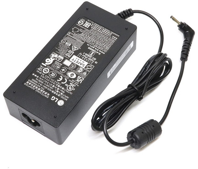 LG 정품 19V 3.42A (3.0) 어댑터 PA-1650-43 15U560-K EAY60792201 15UD560-KX7USE 전용 충전기, 어댑터+케이블, 1개