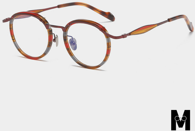 클래식의 아름다움을 품은 뭐쓰남의 레트로 안경테