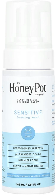 건강챙기세요 The Honey Pot Company 포밍 워시 민감성 피부용 163ml(5.51fl oz) 백살까지오래오래, TheHoneyPotCompany포밍워시민감성피부용16 - 쿠팡