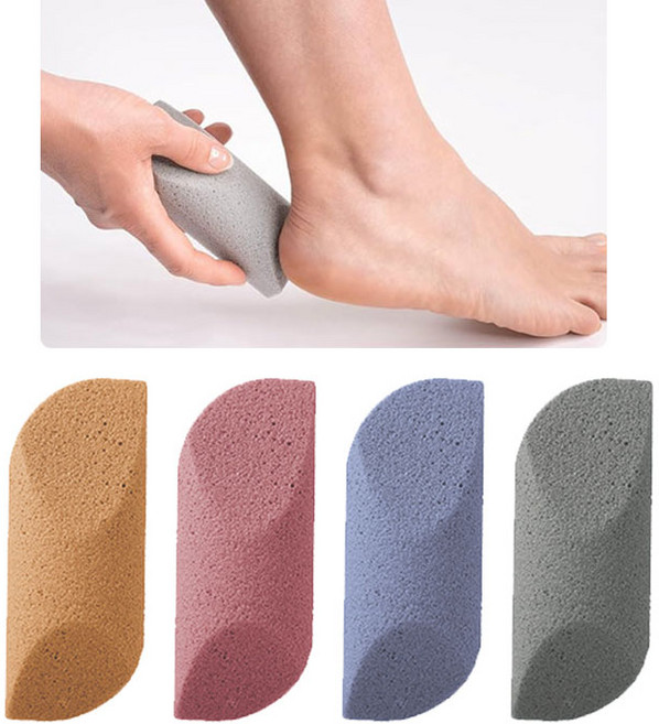 티타니아 퓨미즈 스펀지 파일 저자극 굳은살 각질정리, 색상랜덤발송, 1개, 1개입