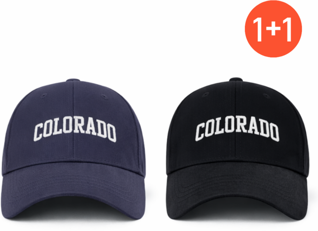 솔닷 1+1 COLORADO 볼캡 남녀공용