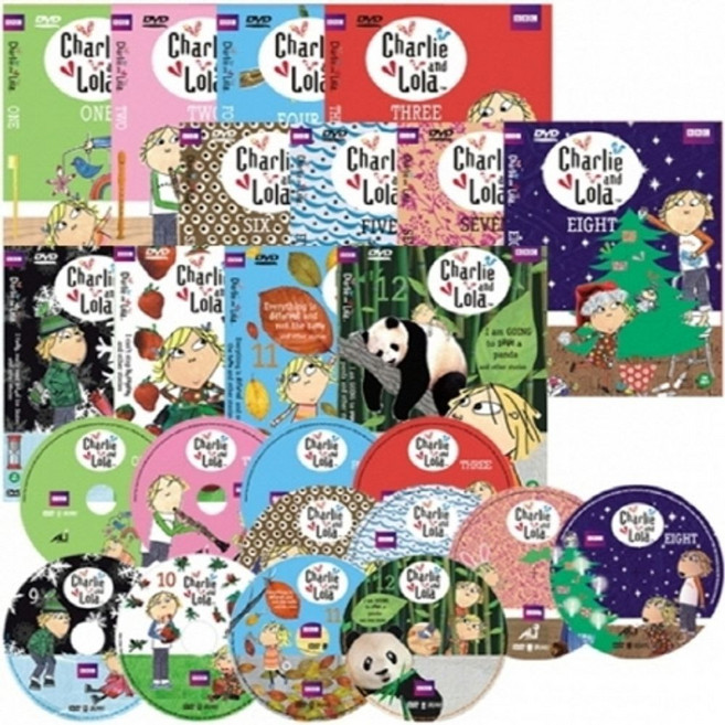 DVD 찰리와 롤라(Charlie and Lola) 12종 세트:, DVD 찰리와 롤라(Charlie and Lola).., 스크린에듀케이션 편집부(저), 스크린에듀케이션