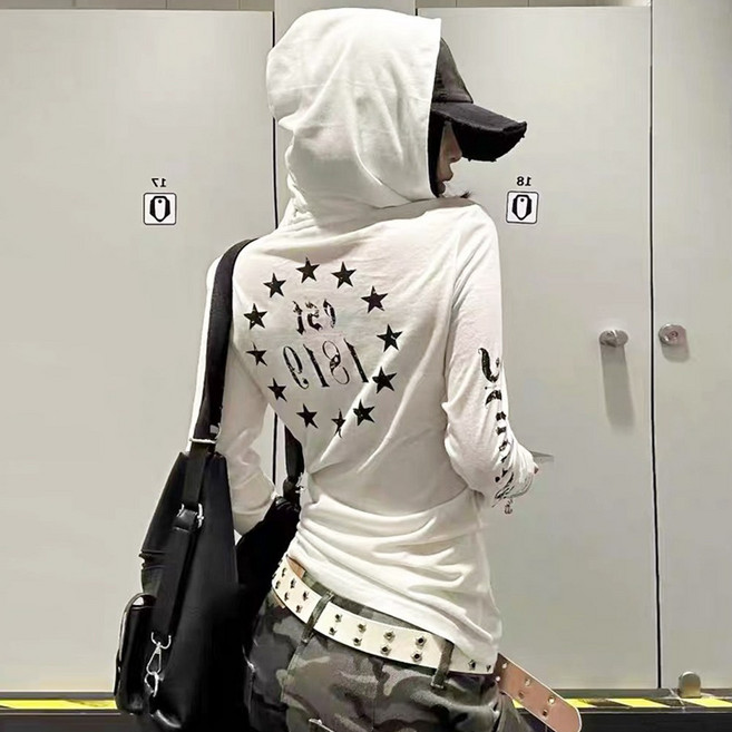 메이킹유 [2size] 빈티지 레터링 슬림핏 WC2993뉴에드후드티