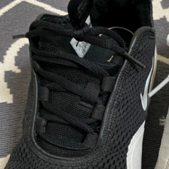 운동화 검정 우동끈 맥스끈 신발끈우동 120x2p