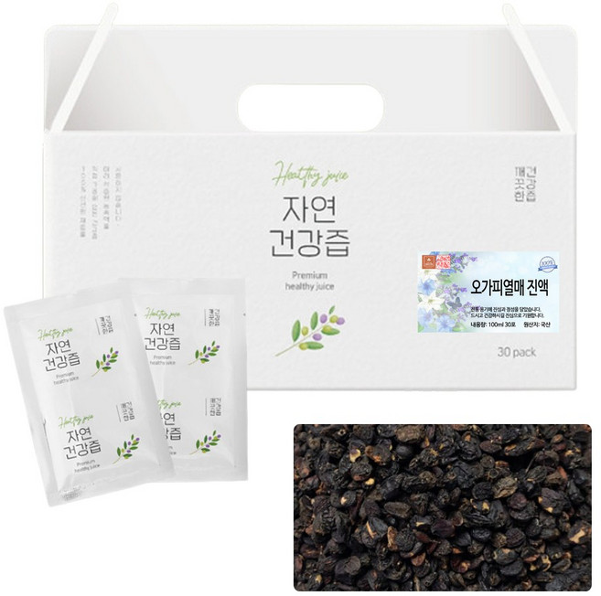 국산 오가피 열매 즙 차 건강즙 진액 엑기스 액기스 100ml 30개입, 30개