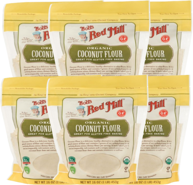 [밥스 레드 밀] 코코넛 가루 453 g 6 SET, 453g, 6개