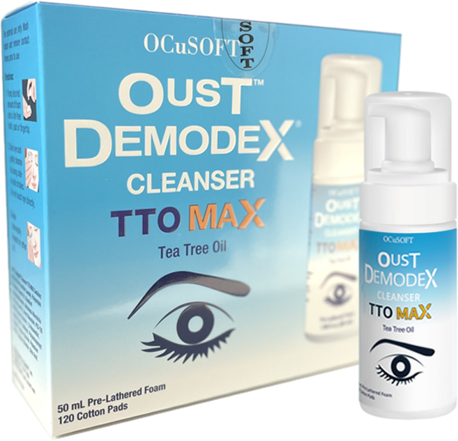 오큐소프트 오스트데모덱스 티트리오일 눈꺼풀세정제 TTO MAX 티티오맥스, 50ml, 1개