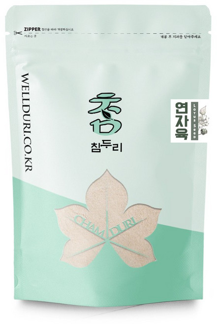 참두리 연자육가루 분말, 1개, 500g
