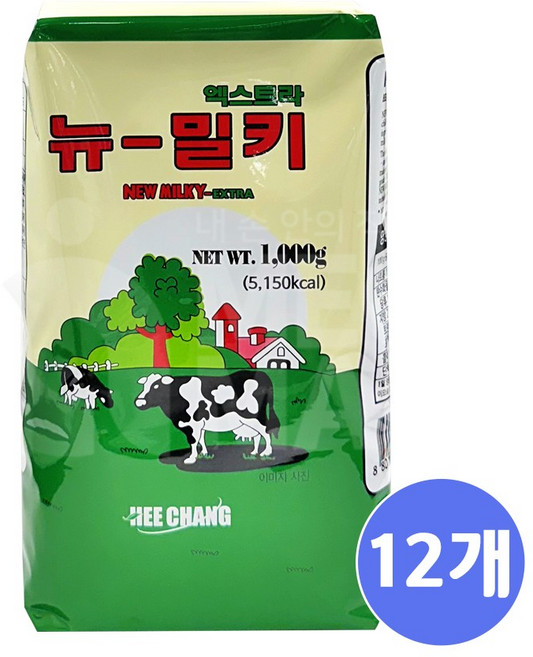 희창 뉴밀키 엑스트라, 12개, 1kg