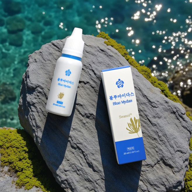 블루마이다스 감태추출물 맑은아침 5방울 감태액상차 씨폴리놀 감태킹 BlueMydas 20ml [원산지:국산], 1개