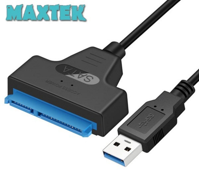 (MAXTEK) 6.35cm HDD SSD 변환 컨버터 MT105 (USB3.0 to SATA) ▶ 2.5인치 ◀, 1개