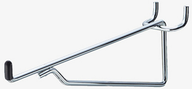 타공보드후크 강력고정 철제 튼튼한 걸이 무거운물건용, 1개