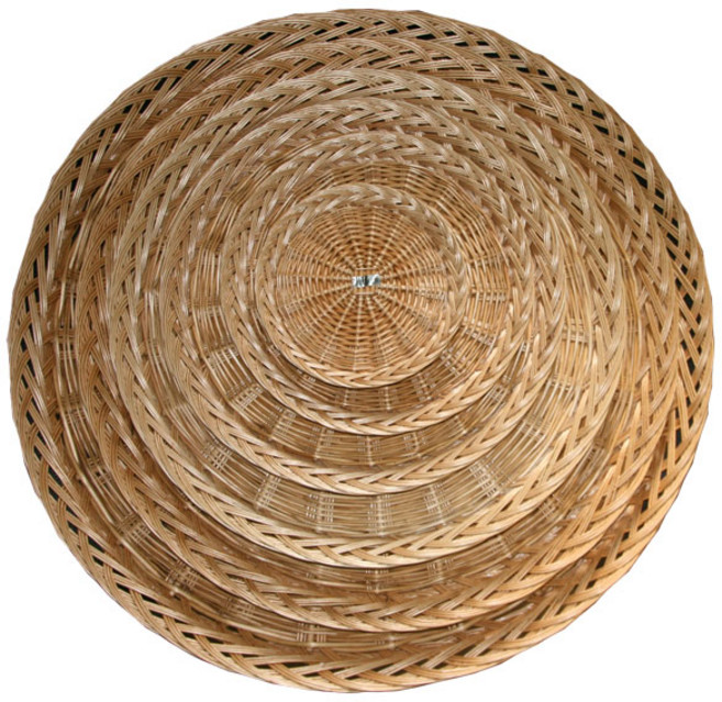 버들 싸리/싸리채반 20~70cm 채반 나물 광주리 건조 김장 쟁반 소쿠리 원채반 용기 명절 부침개 회접시 전 받침 생선 말리는 등채반 원형 접시 채소 케이스 야채 빵 부침 트레이