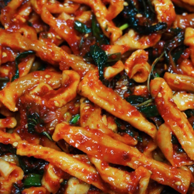 비건장아찌 고춧잎무말랭이 무침(오신채) 500g 국산재료/No 설탕 Only 쌀엿조청, 1개