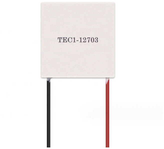 펠티어소자 펠티어 냉각용 열전소자 TEC1-127XX, 1개, TEC1-12703