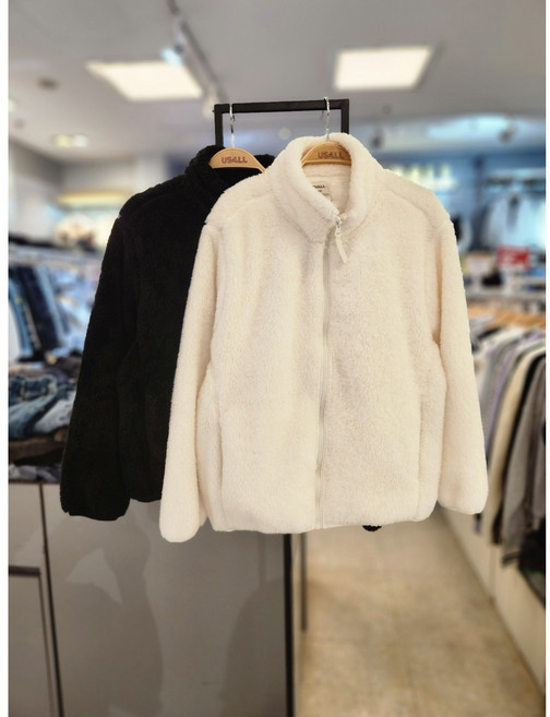 유솔 주니어 동아쇼핑점 "2025년 겨울 신상품"#박스핏# 한치수 작게 주문하세요(실측 사이즈 상세설명란에 있어요)~~ UNI 플리스 집업 ULJA25W05