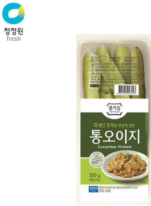 종가집 통오이지 300g x5개, 5개