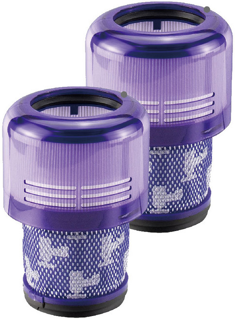適用 Dyson 戴森 V12 V12s Detect Slim Absolute Clean Fluffy HEPA濾網 濾芯, 2個, 濾心