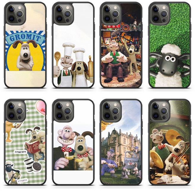 잼 꾸러기폰 X커버5 G525N 월레스와그로밋 케이스 귀여운 만화 캐릭터 디자인 범퍼 케이스