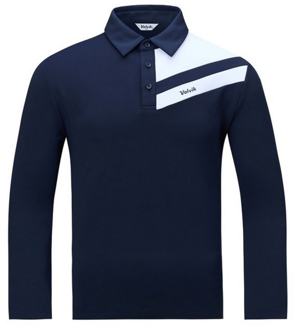 볼빅 배색 성인용 남성용 기능성 폴로셔츠 QM49