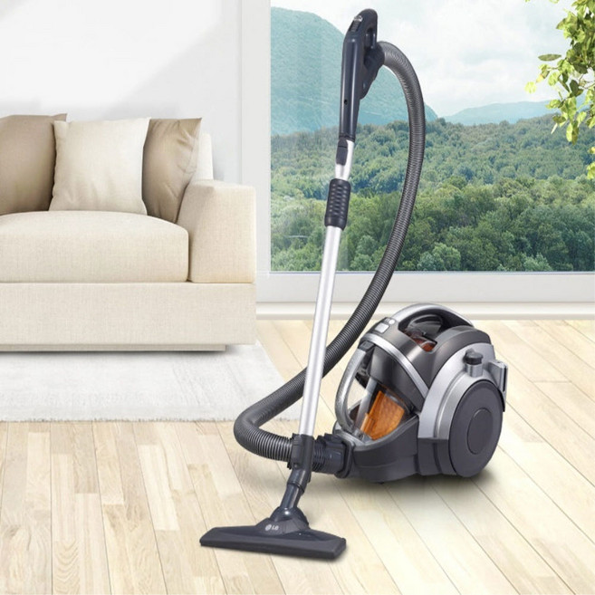 LG전자 슈퍼 싸이킹3 주니어 싸이클론 진공청소기, 1.2L(K83IGY)LG전자 정품 싸이클론 청소기, 아이언 그레이