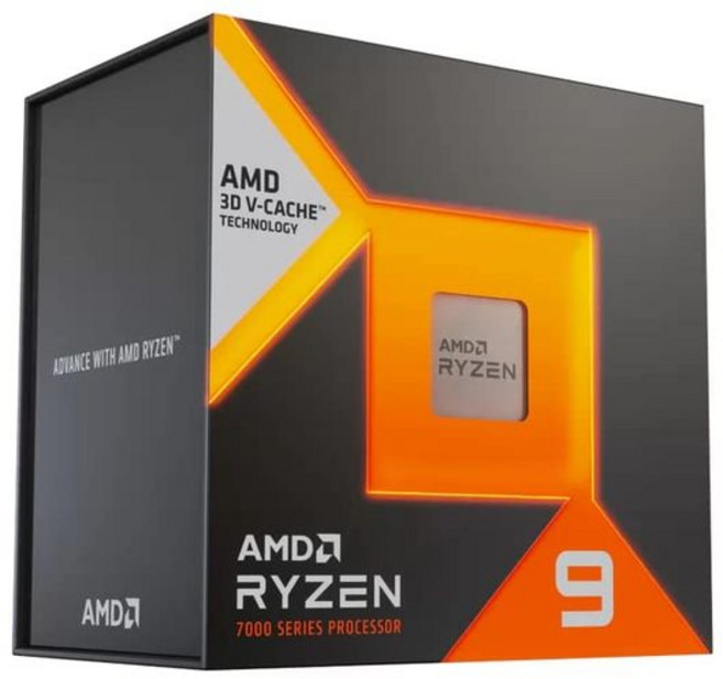 AMD Ryzen 9 7950X3D without Cooler 4.2GHz 16코어 32스레드 144MB 120W 100-100000908WOF 3년 품