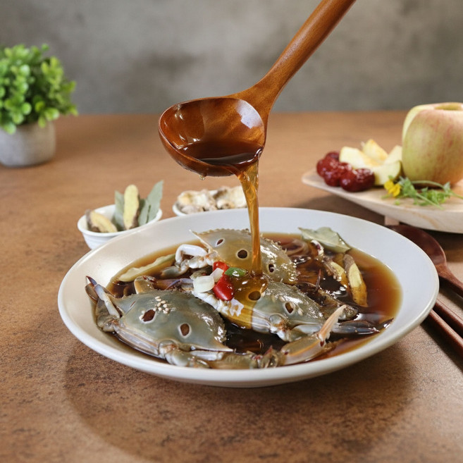 밥도둑 한방 삼점 암꽃게장, 2개, 2kg