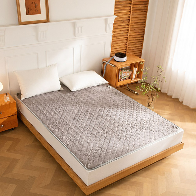 MIGA 전자파없는 프리미엄 스마트 터치식 온수매트 무소음 침대용 바닥 온수 매트, Q 150*190cm