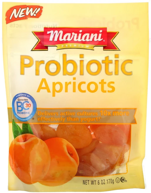 Mariani Dried Fruit 프리미엄 프로바이오틱 살구 170g(6oz) 2팩, 2개 - 쿠팡