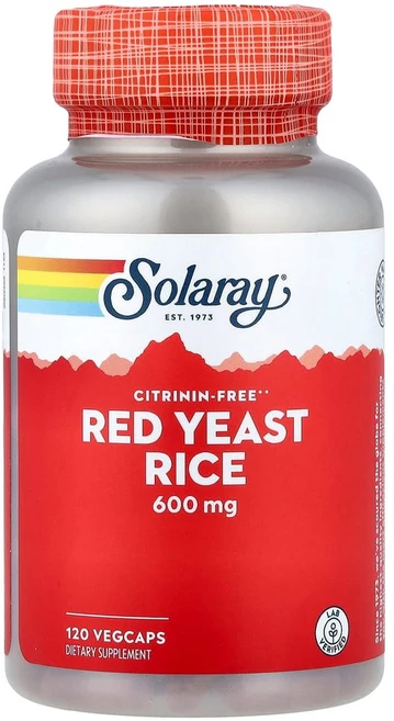 솔라레이 홍버섯쌀 600 120 베지 캡슐, 1개 - 쿠팡