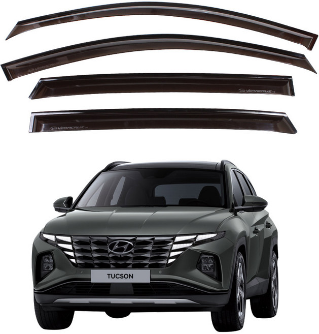 현대 투싼NX4 스모그 썬바이저 썬바이져 빗물받이, 투싼NX4_4세대S (4P)20.09~now