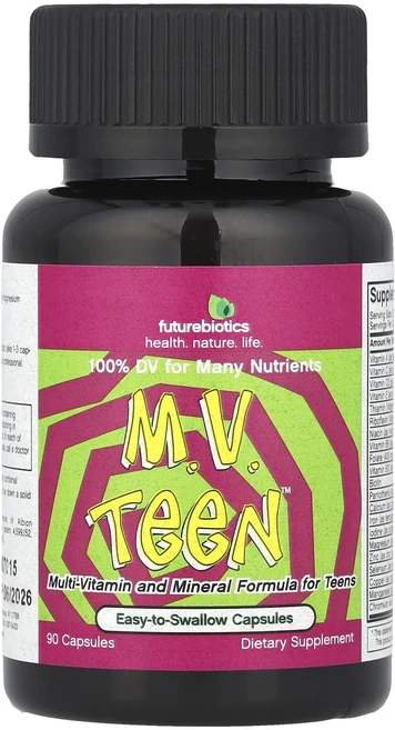 몸관리하세요 겨울입니다 Futurebiotics 뮤비 Teen™ 캡슐 90정 특별관리진행, Futurebiotics 뮤비 Teen 캡슐 90정, 1개 - 쿠팡