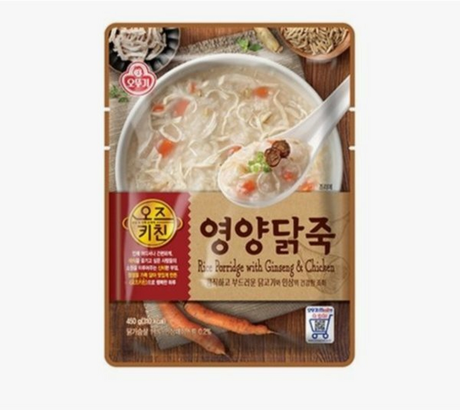 (신세계의정부점)오뚜기 오즈키친 영양닭죽 (), 18개, 450g