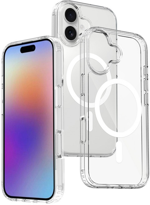 아이폰 맥세이프 케이스 변색방지 풀커버 투명케이스