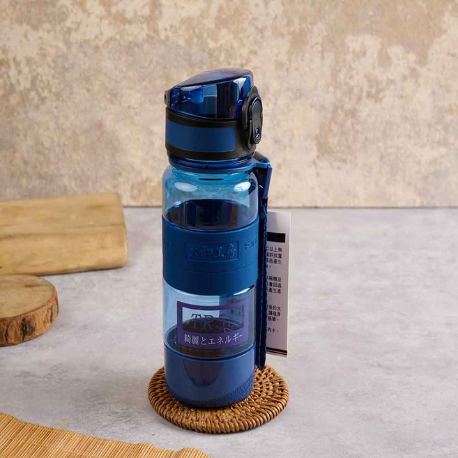 太和工房 TR55運動水壺 輕巧便攜 安全材質 運動適用, 深藍色, 350ml, 1個