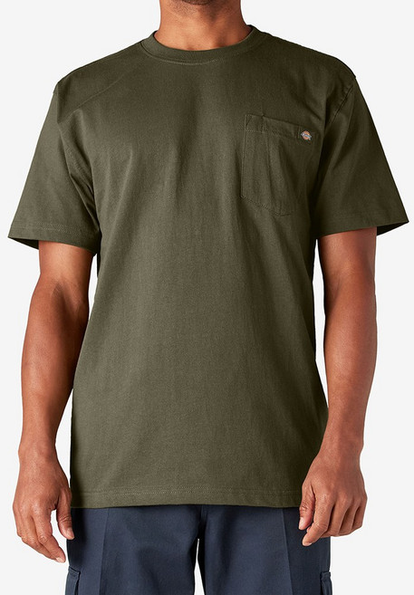 디키즈 포켓 무지 헤비웨이트 빅사이즈 반팔