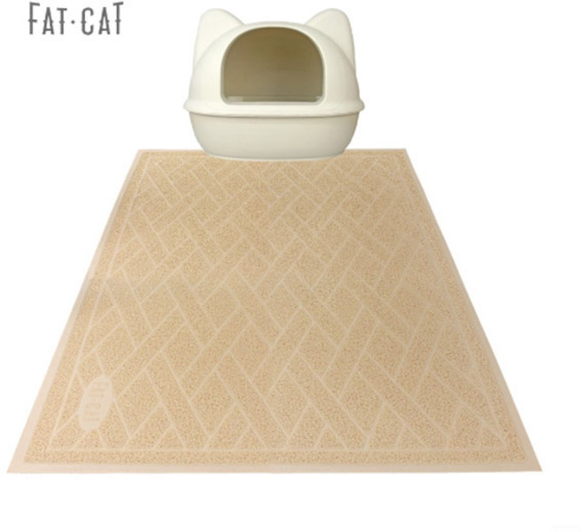 고양이 모래매트 초특대형 3xL (120cmx90cm) 베이지, 1개