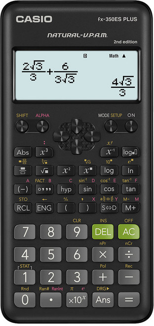 카시오 공학용 계산기 FX-350ES 플러스 2nd 에디션, FX-350ES PLUS 2nd Edition, 1개
