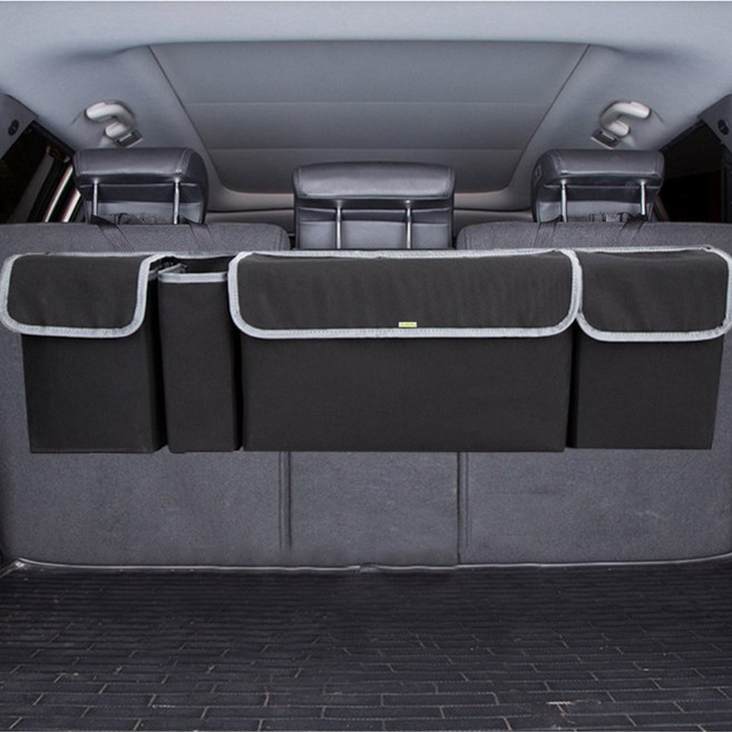 걸이형 접이식 트렁크정리함 차량 수납함 자동차정리함 차량용신발장 트렁크박스 세차툴백