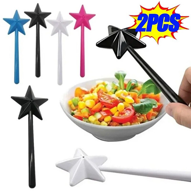 양념통 별 모양 소금 후추 셰이커 리필 마법의 향신료 디펜서 조미료 주방 및 다이닝 바베큐 용품, 1개