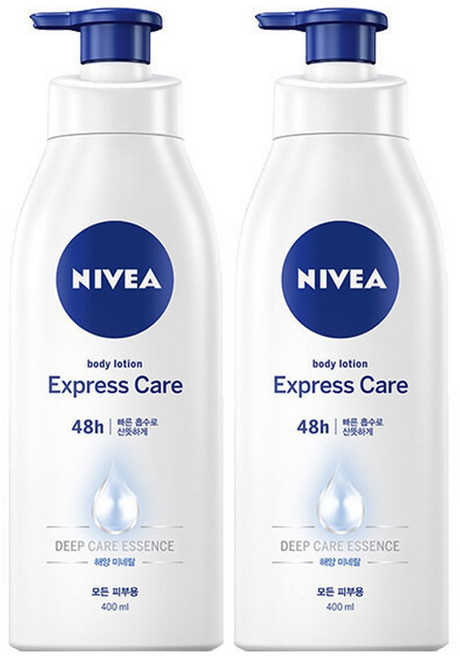 니베아 익스프레스 바디로션 400ml x2