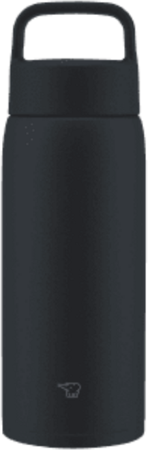 ZOJIRUSHI 象印 不銹鋼真空吊環保溫保冷杯, 1個, SU-DA80, 碳黑色, 800ml