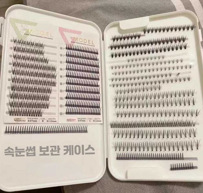 헤디에브리 뷰러케이스 케이스 화장품파우치, 1개, 속눈썹 케이스