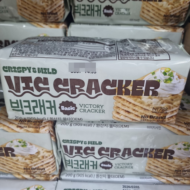 빅크래커 | 노브랜드, 4개, 200g