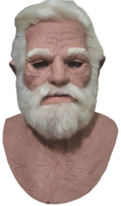 흰수염 할아버지 가면 노인 코스프레, 1개