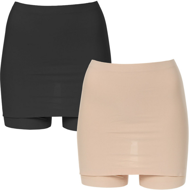 엘라운지 퍼스트에디션 Y존 커버 심리스 속치마바지 2P