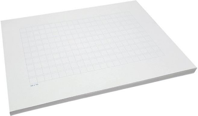 200자 원고지 논술 독후감 노트 100매, 1개, 블루