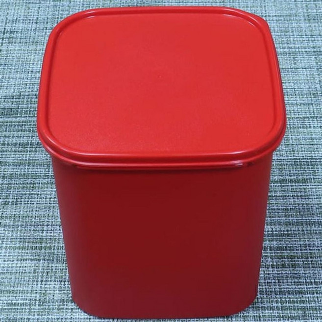 대용량 사각 김 냉장고 밀폐용기 식자재 보관통 5l 사각밀폐용기 냉장고정리용기, 김치통 1개, 1개